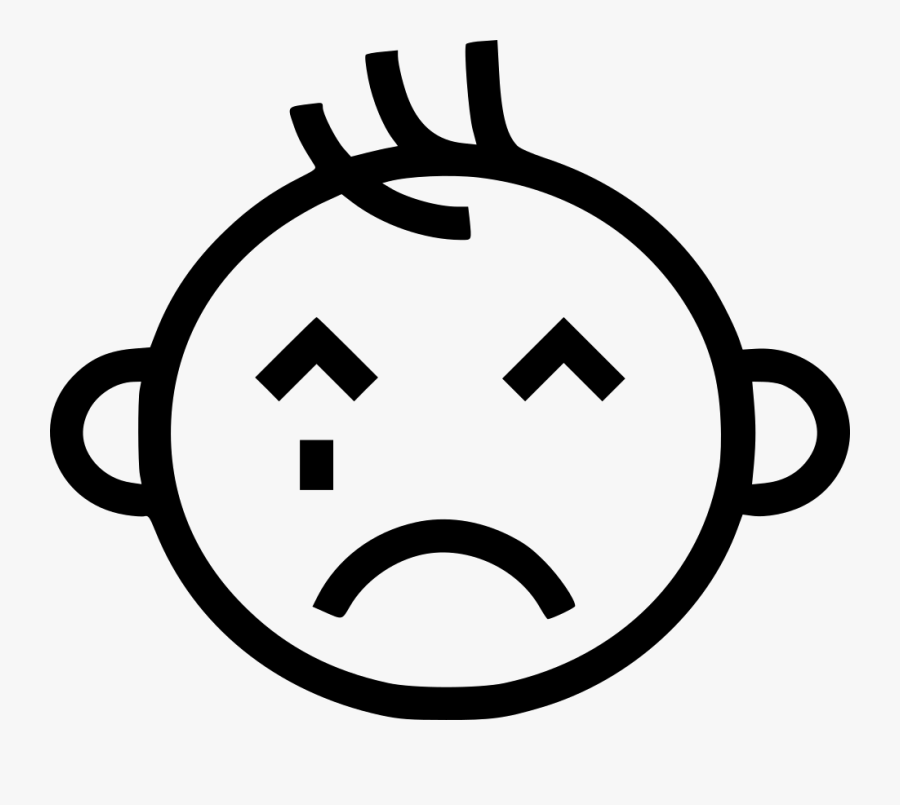 Crying Baby - Baby Boy Icon Png Transparent, Transparent Clipart