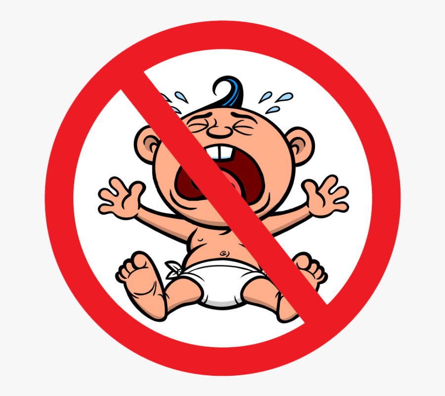 Crying Baby Clipart Black And White, Transparent Clipart