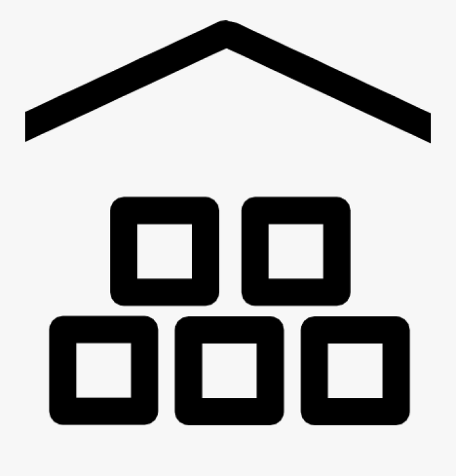 Warehouse Clip Art Warehouse Clip Art At Clker Vector - Clipart Black And White Warehouse Tools, Transparent Clipart