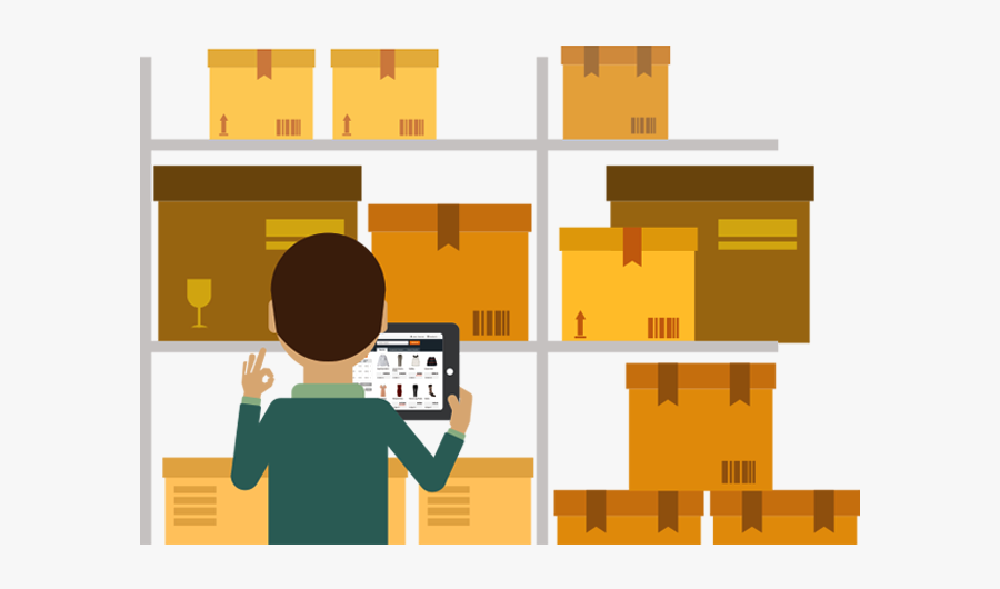 Warehouse Clipart Stock Control - Administracion De Inventarios, Transparent Clipart
