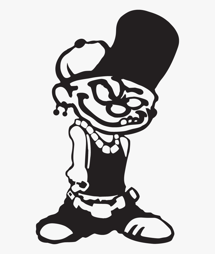 Thug Image Black And White, Transparent Clipart