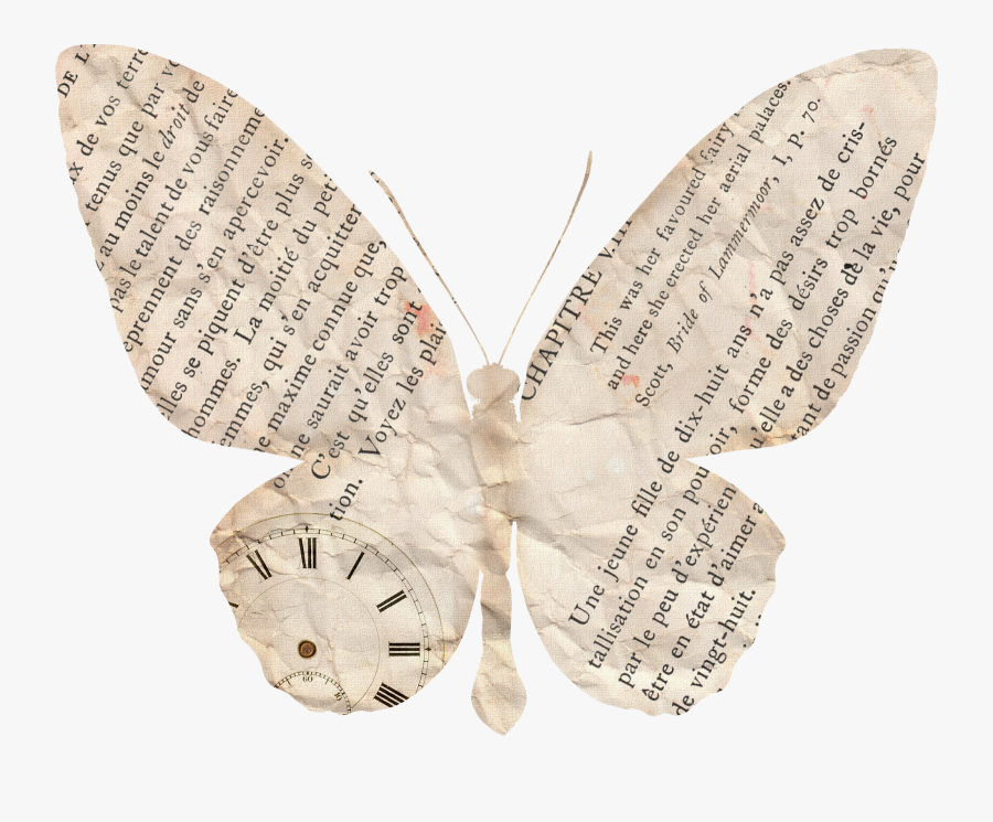 Png Butterflies Vintage, Transparent Clipart