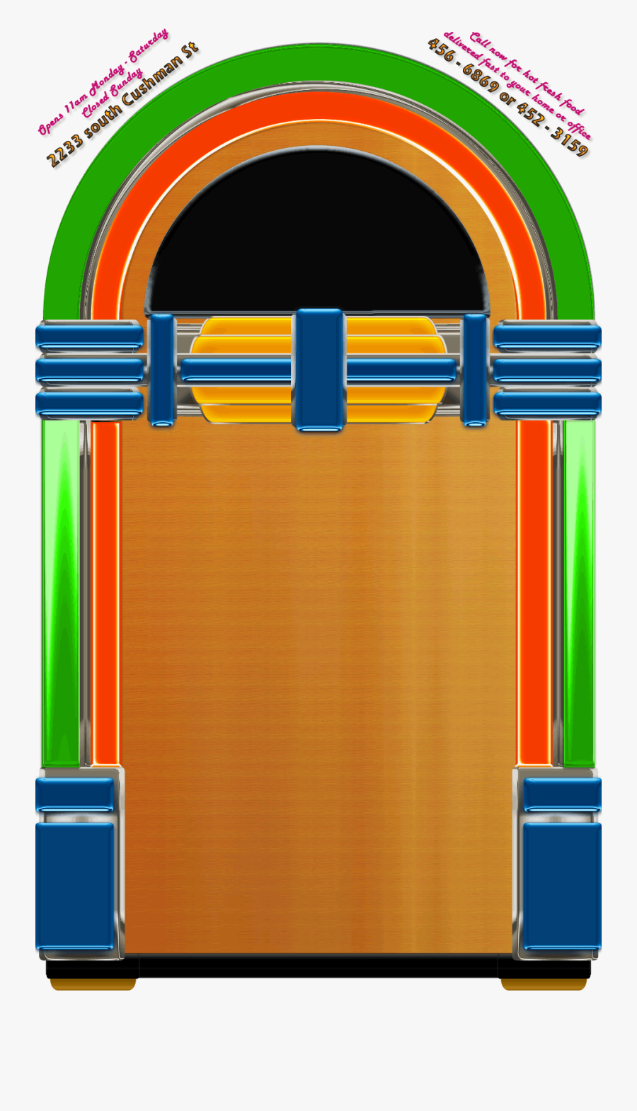Transparent Jukebox Png - Graphic Design, Transparent Clipart