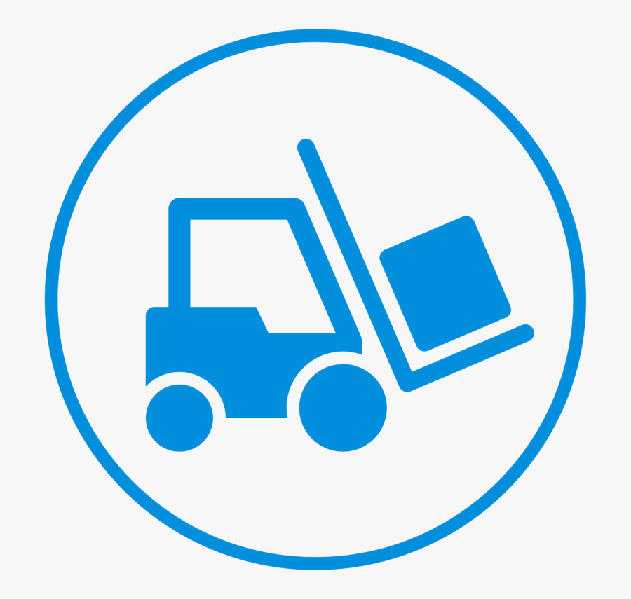 Forklift Symbol Png, Transparent Clipart