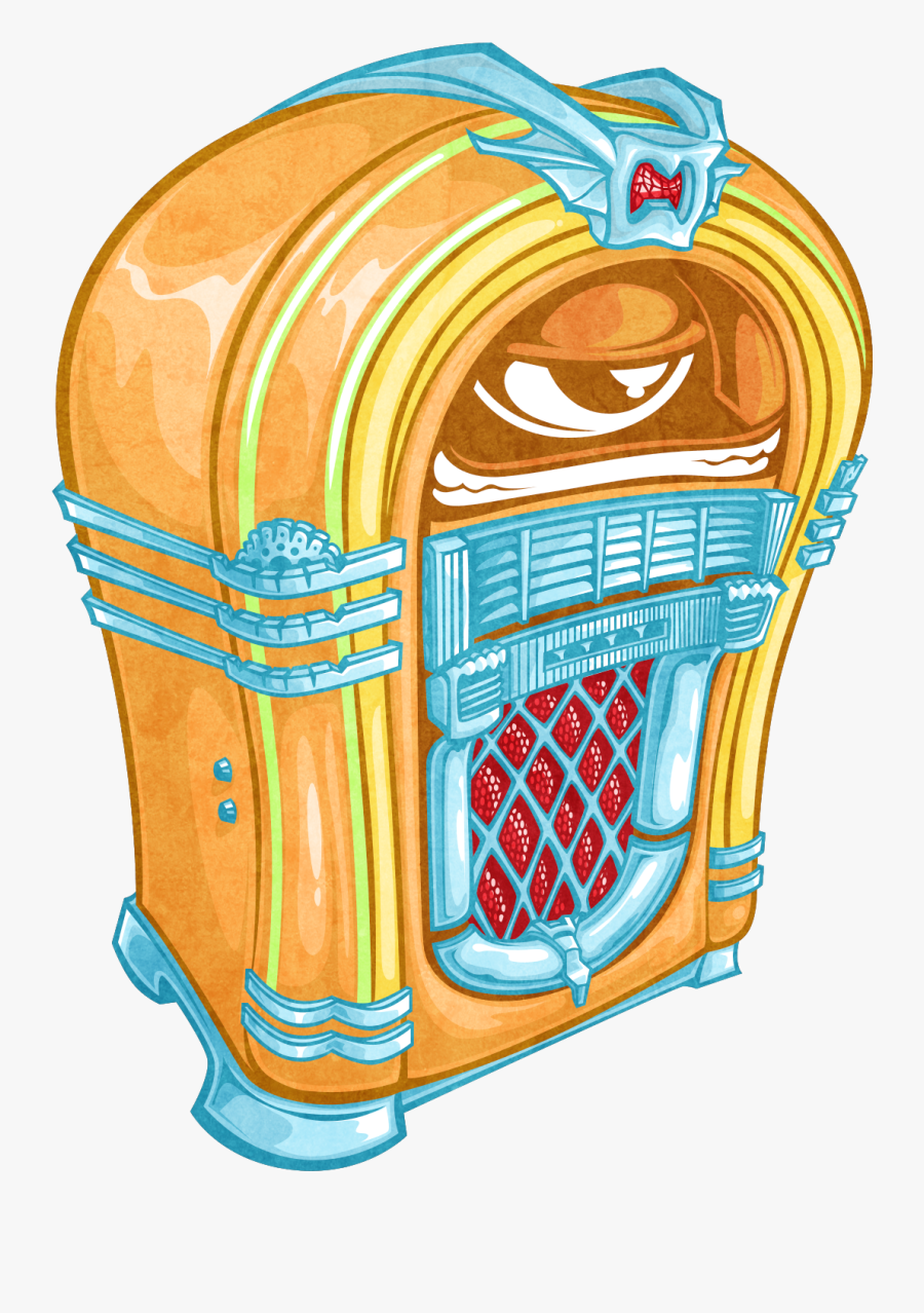 Jukebox Clip Art, Transparent Clipart