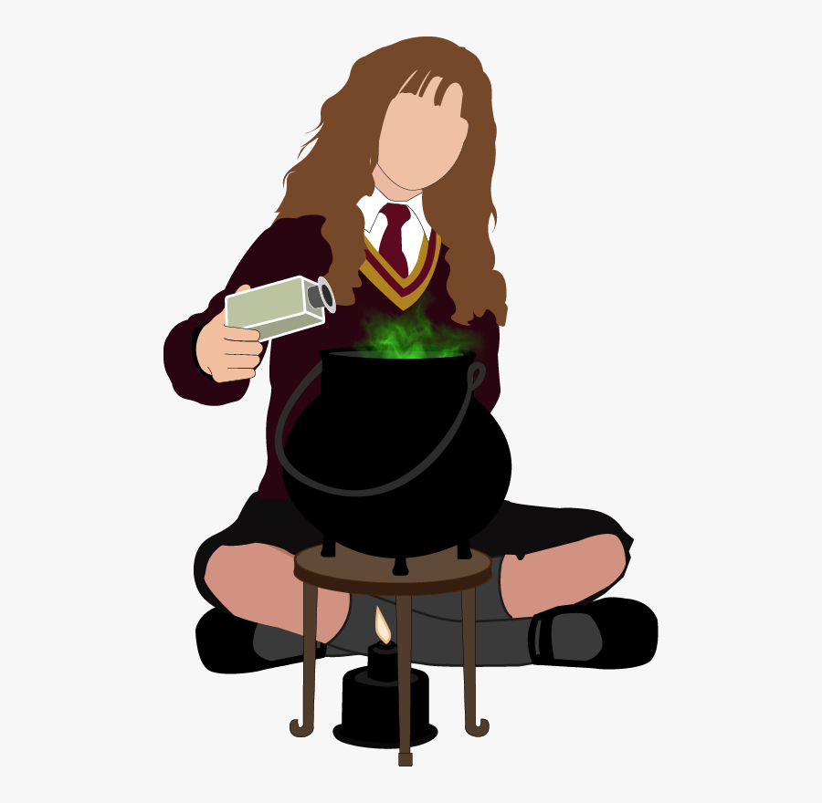 Transparent Potion Png Hermione Brewing Polyjuice Potion Free