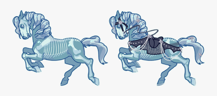 Carousel Horse - Cartoon, Transparent Clipart