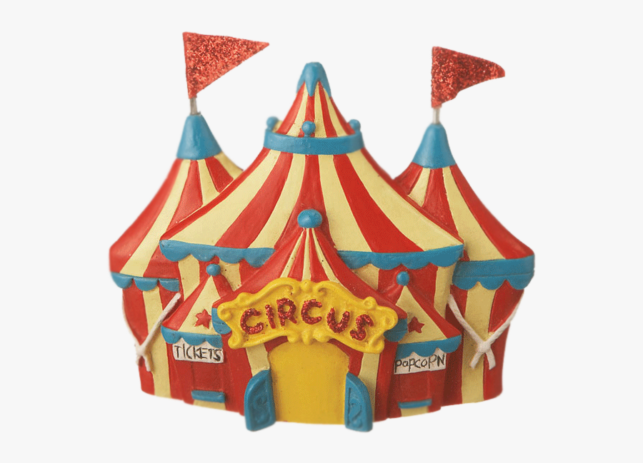 Birthday Cake Carpa Party Drawing Carousel Toy - Circus Tent Cake, Transparent Clipart