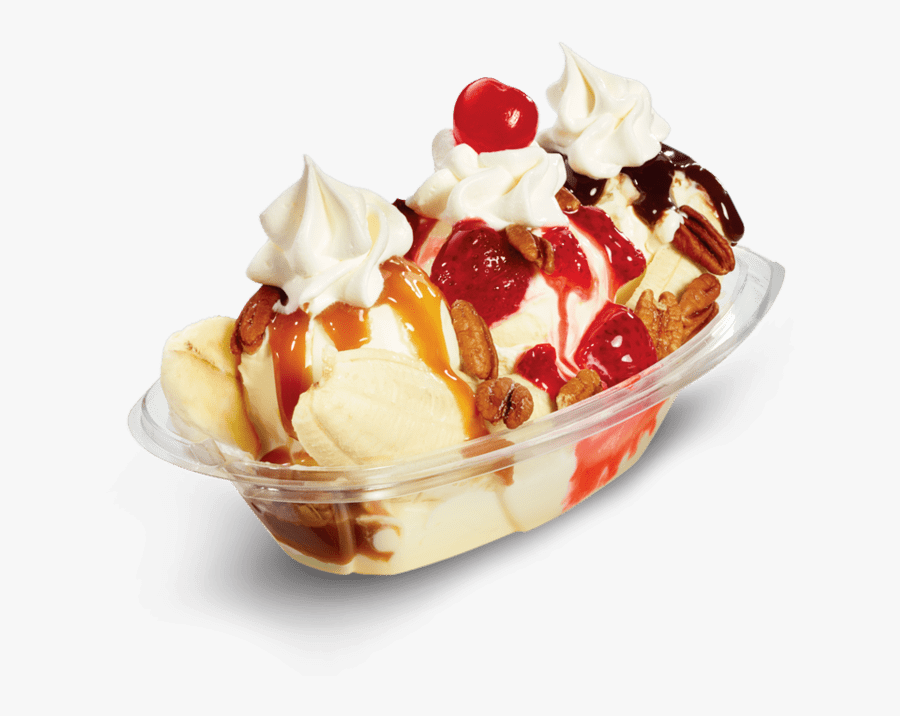 Banana Split Png- - Tag Yourself Meme Food, Transparent Clipart