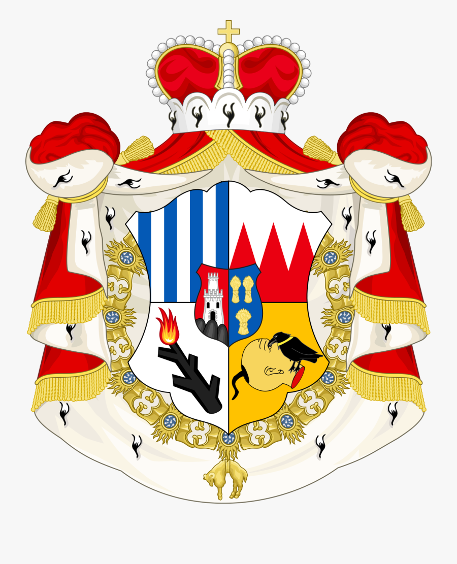 Kingdom Of Portugal Coat Of Arms, Transparent Clipart