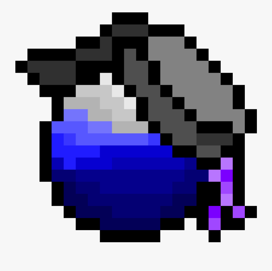 Shield Potion Png - Big Shield Pixel Art, Transparent Clipart