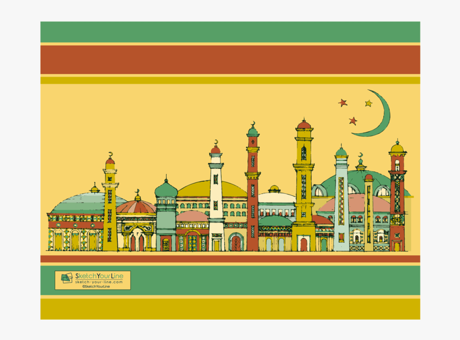 Eid El Fiter-b Rectangular Greeting Cards "
 Class= - Illustration, Transparent Clipart