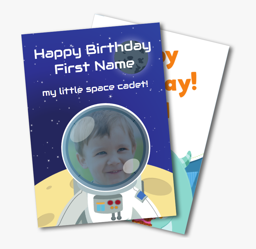 Kids Birthday Greeting Cards - Poster, Transparent Clipart