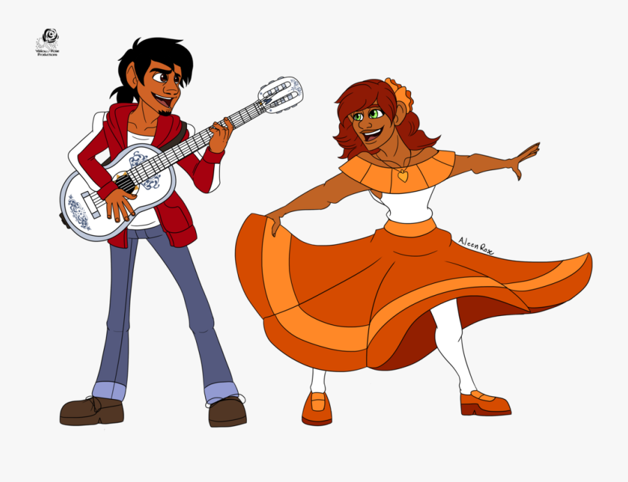 Musician Clipart Coco - Coco Miguel X Oc, Transparent Clipart
