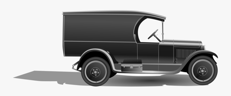 Old Car - Old Transportation Png, Transparent Clipart