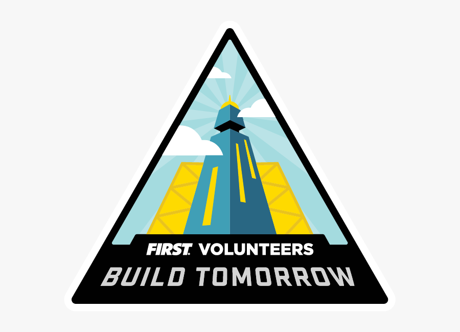 First Volunteers Build Tomorrow - Triangle, Transparent Clipart