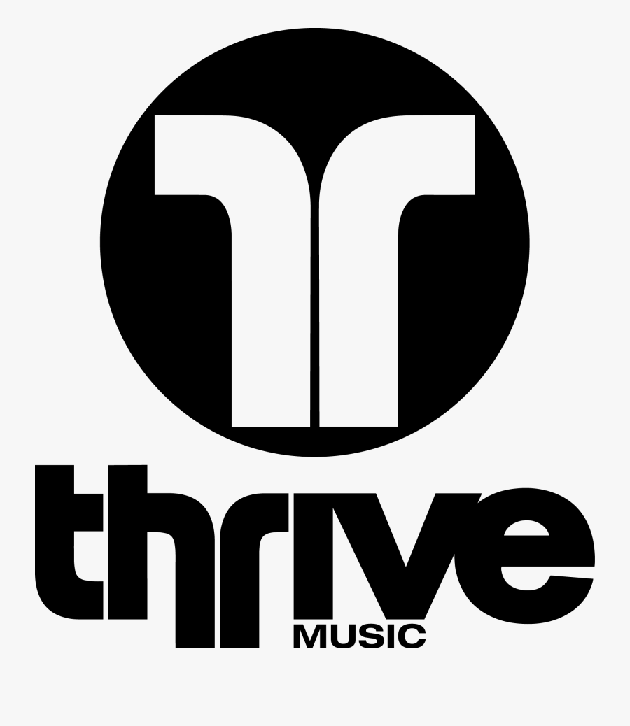 Thrive Music Vertical Black Box - Sign, Transparent Clipart