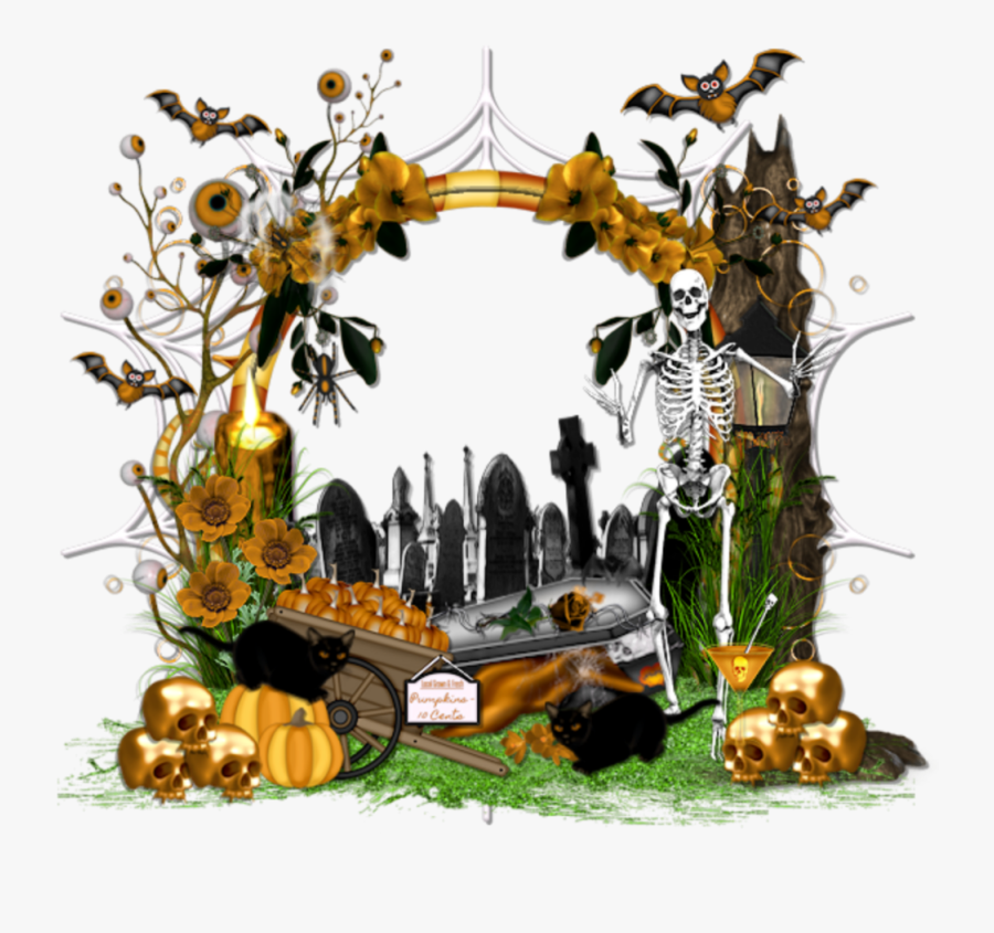#ftestickers #halloween #frame #borders - Transparent Halloween Borders & Frames, Transparent Clipart