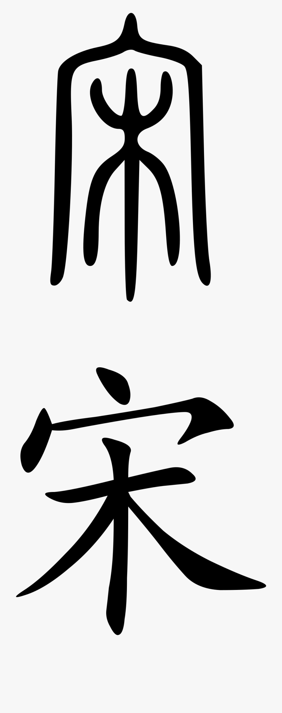 Song Last Name Chinese, Transparent Clipart