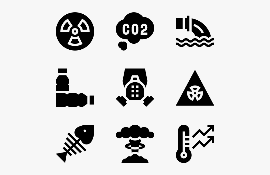 Pollution - Pollution Vector Icon, Transparent Clipart