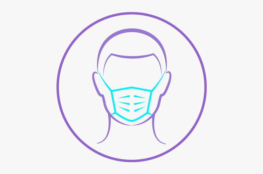 Mask Icon, Transparent Clipart