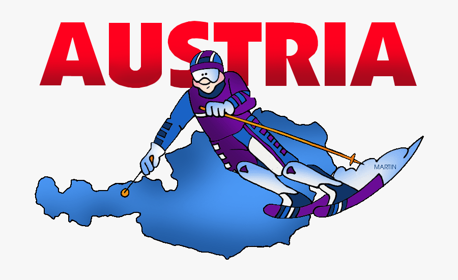 Austria Map, Transparent Clipart