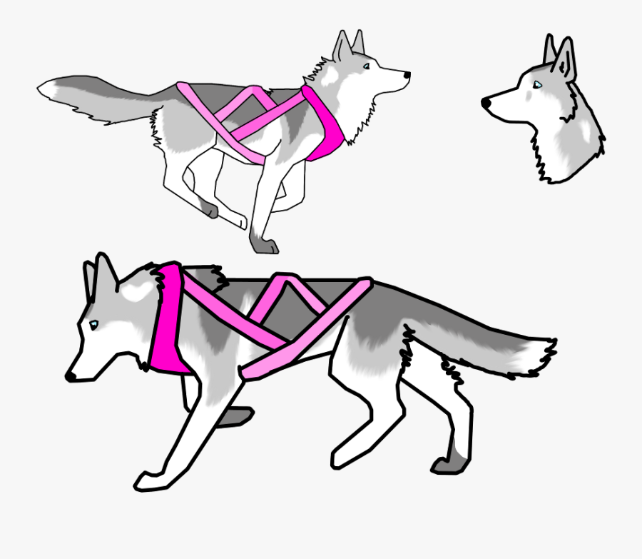 Sledding Titles For Bmc-kennels By *wolfrunskennels - Dog Catches Something, Transparent Clipart