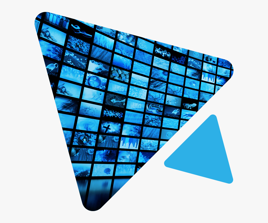 M6100 Broadcast Satellite Modulator - Triangle, Transparent Clipart