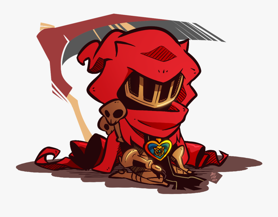 Chibi Specter Art Trade With @lkcsi 
couldn’t Decide - Specter Knight Chibi, Transparent Clipart