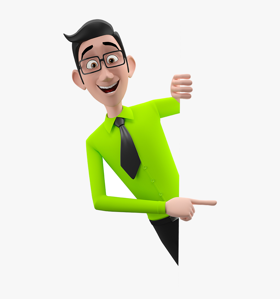 Teacher, Job Vacancies Gheras - 3d Cartoon Character Png, Transparent Clipart