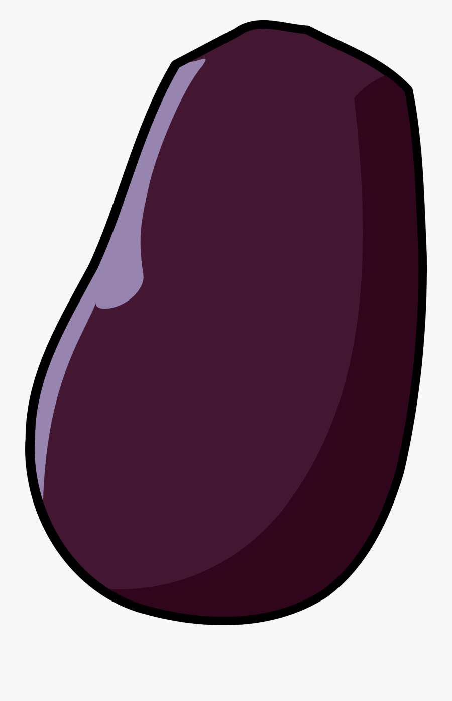 Eggplant, Transparent Clipart
