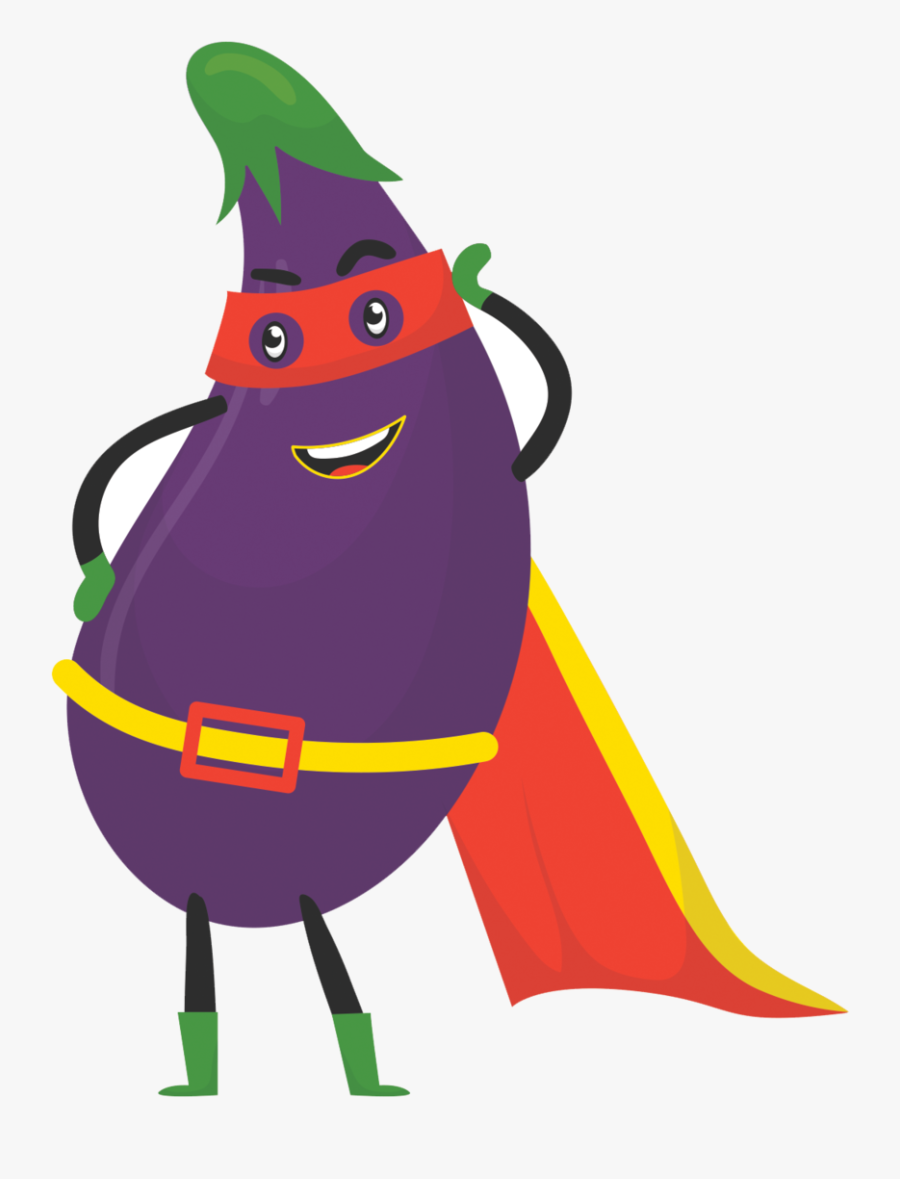 Eggplantman, Transparent Clipart