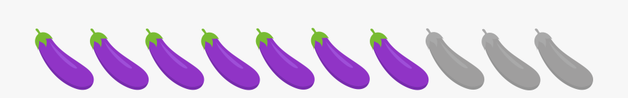 Eggplant, Transparent Clipart