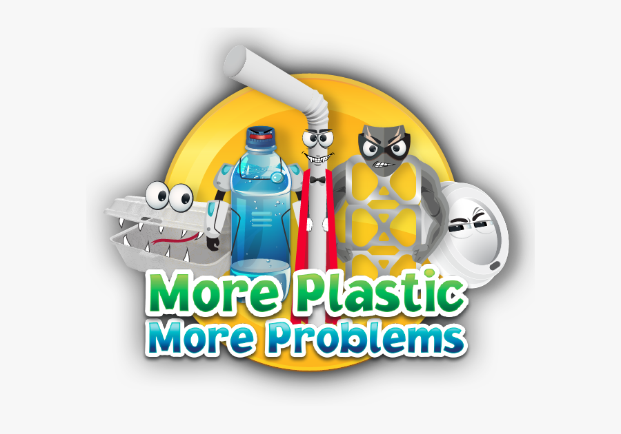 Single Use Plastics A Problem, Transparent Clipart