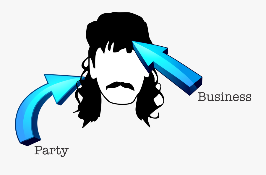 Transparent Beer Tap Handles Clipart - Mullet Drawing, Transparent Clipart
