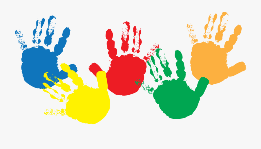 Handprints Child Care, Transparent Clipart