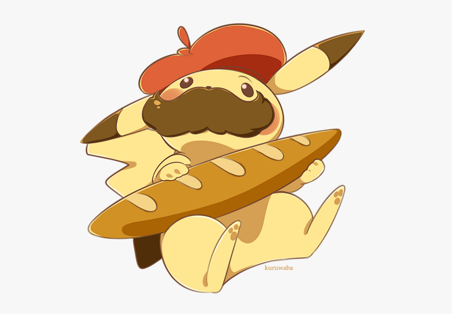 Baguette Pokemon, Transparent Clipart