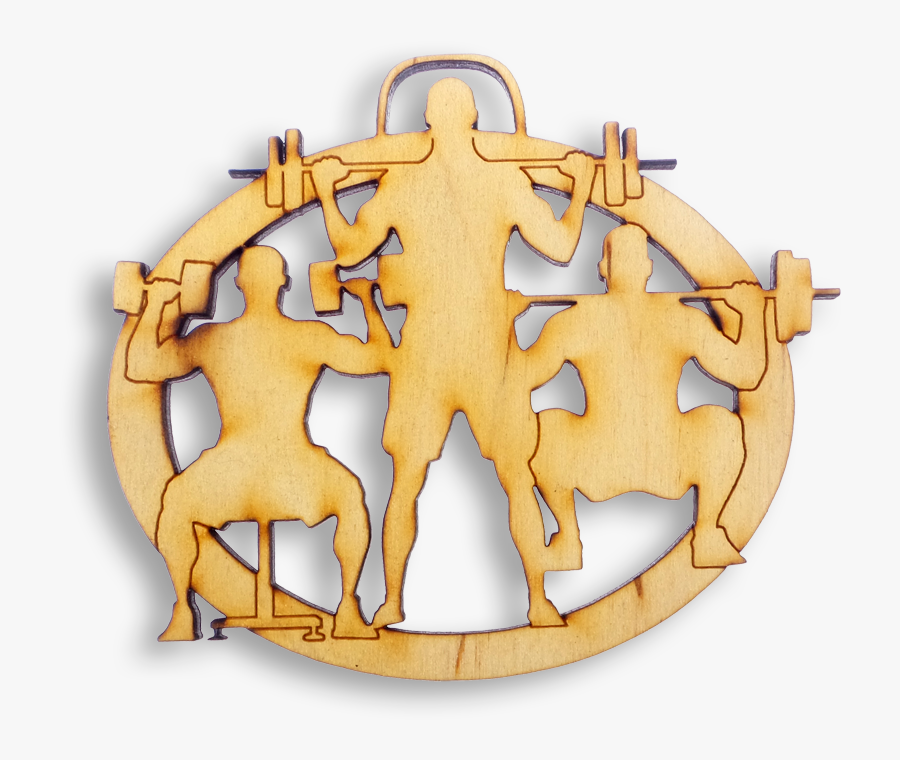 Personalized Weightlifting Gifts - Emblem, Transparent Clipart