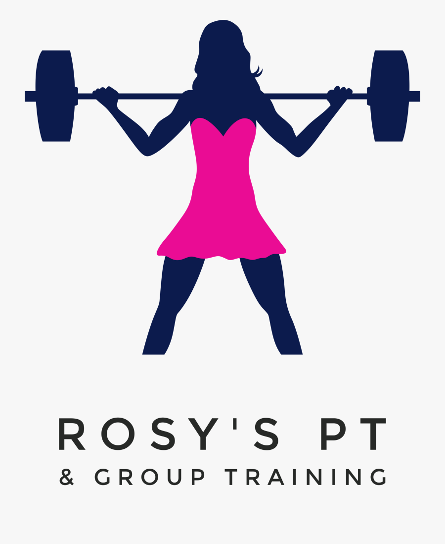 Woman Lifting Weights Silhouette, Transparent Clipart