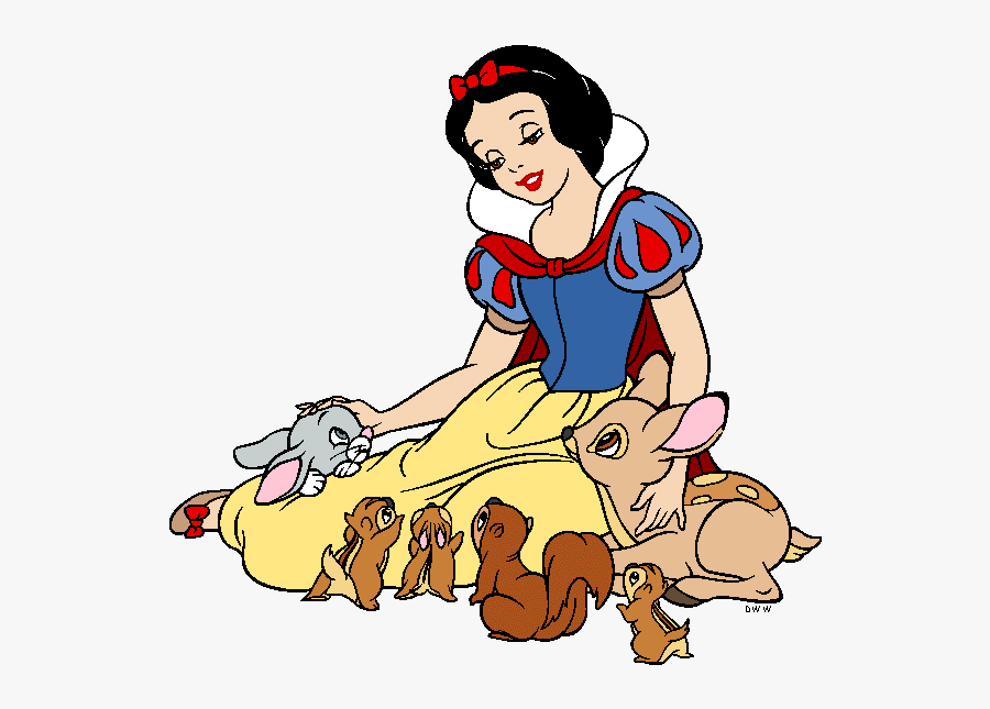 Clip Art Snow White And The Seven Dwarfs - Snowwhite And Seven Dwarfs Png, Transparent Clipart