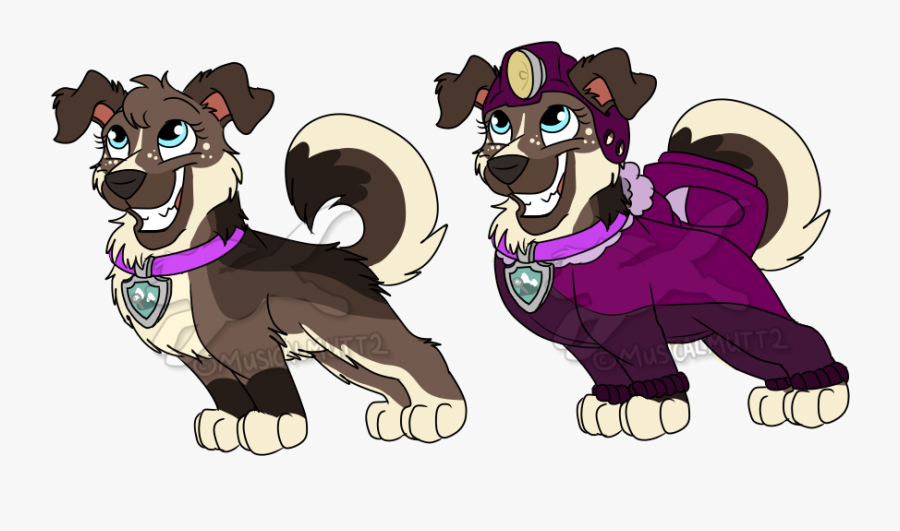Hook Clipart Shepherds - Paw Patrol Tundrathesnowpup, Transparent Clipart