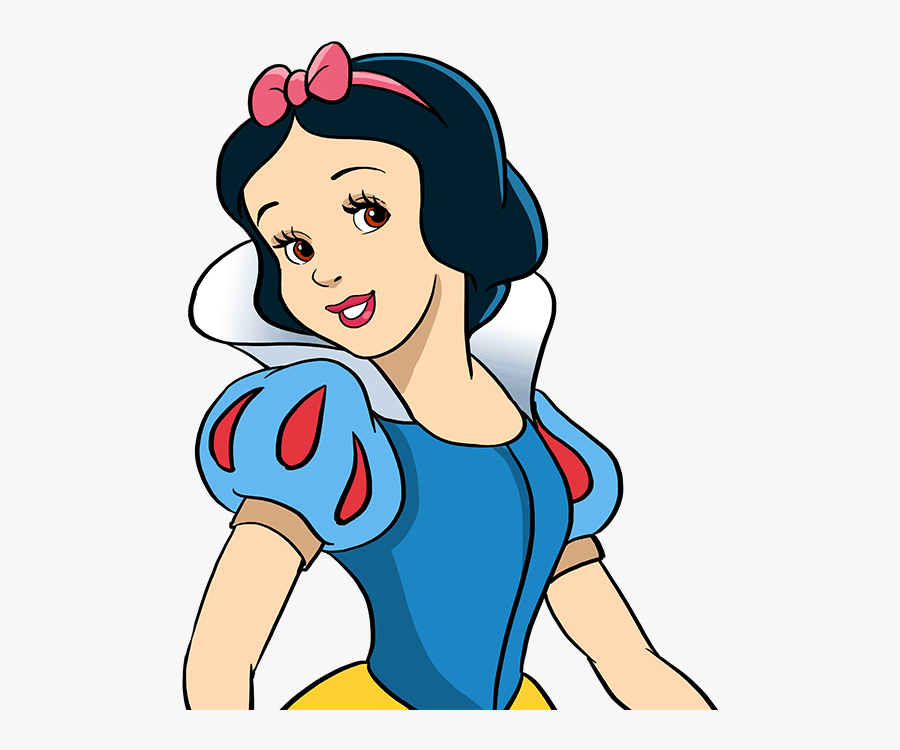 How To Draw Snow White - Snow White Easy Drawing, Transparent Clipart