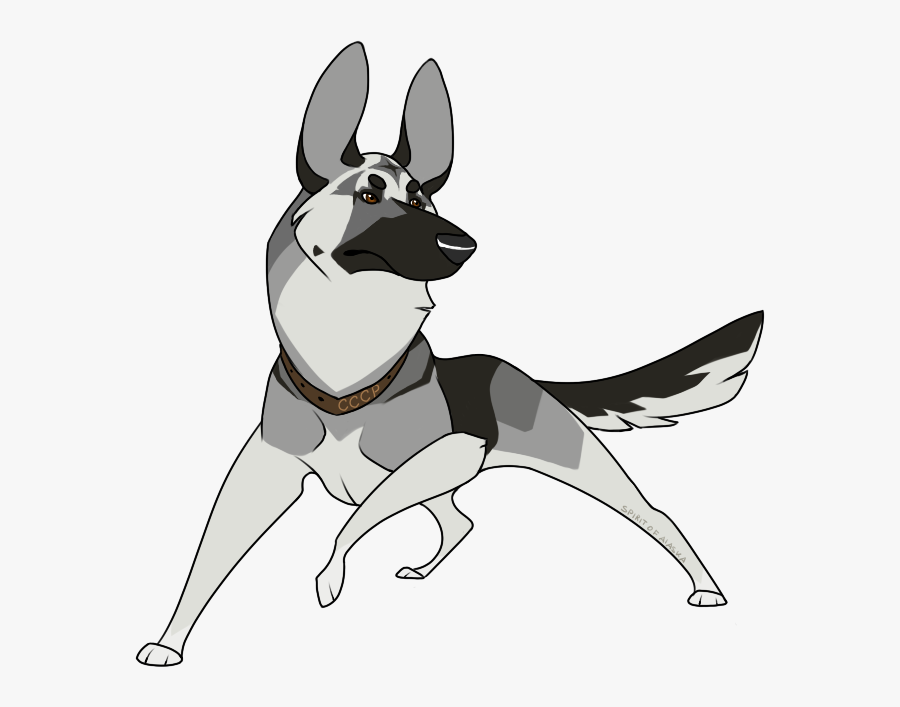 East European Shepherd Drawing, Transparent Clipart