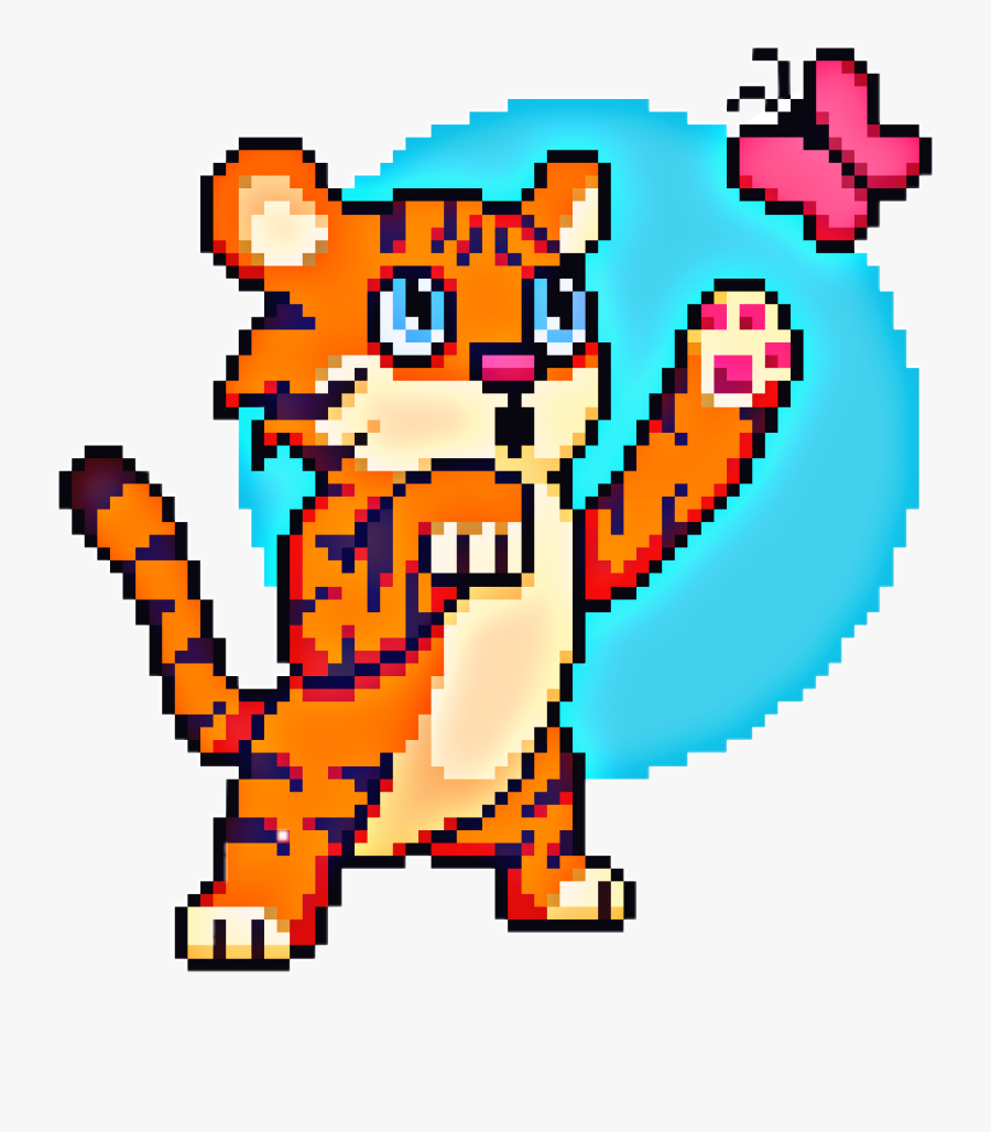 #butterfly #insect #tiger #cub #petsandanimals #cute - Cartoon, Transparent Clipart