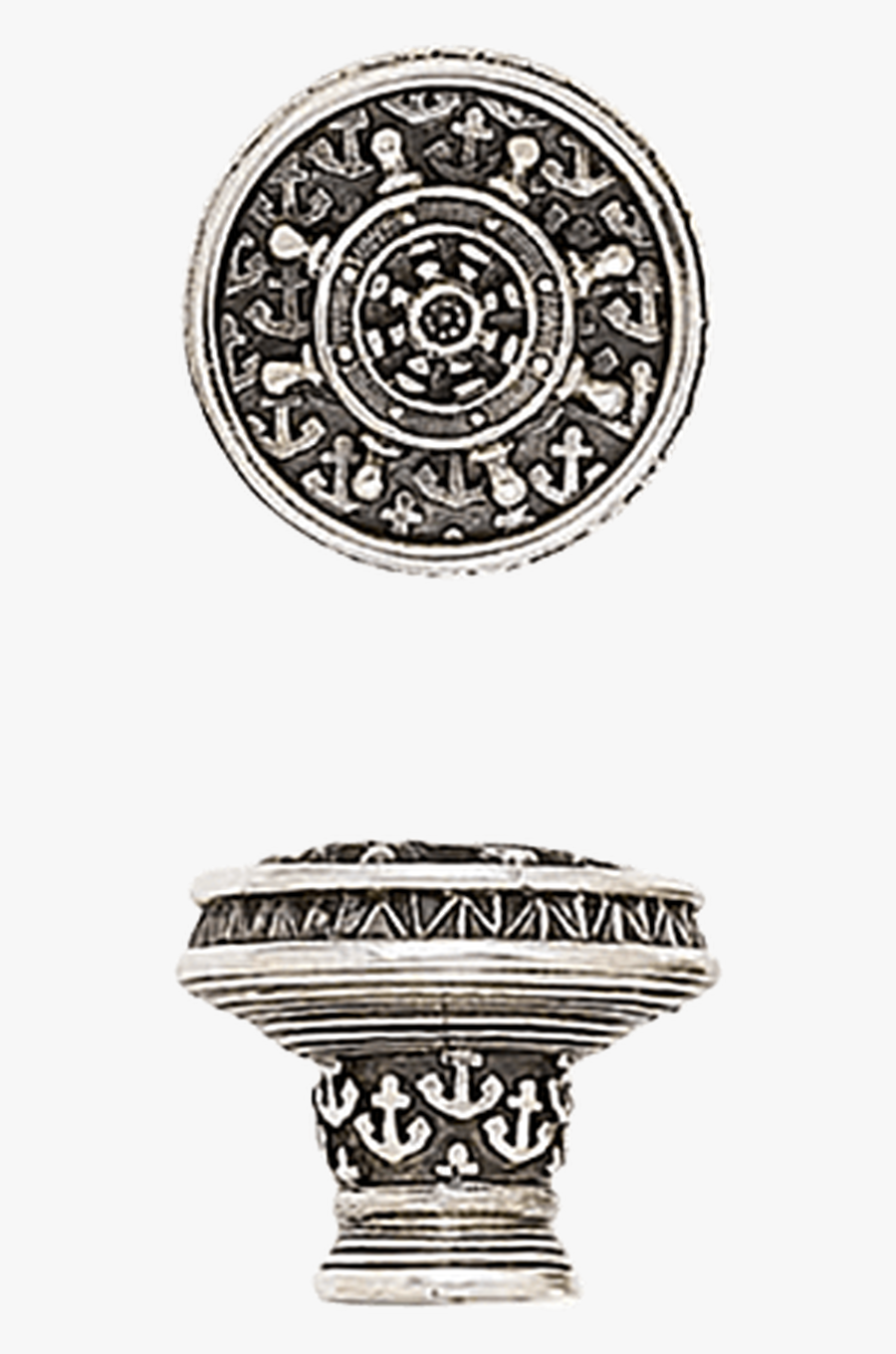 Finish Burnished Silver Plate - Circle, Transparent Clipart