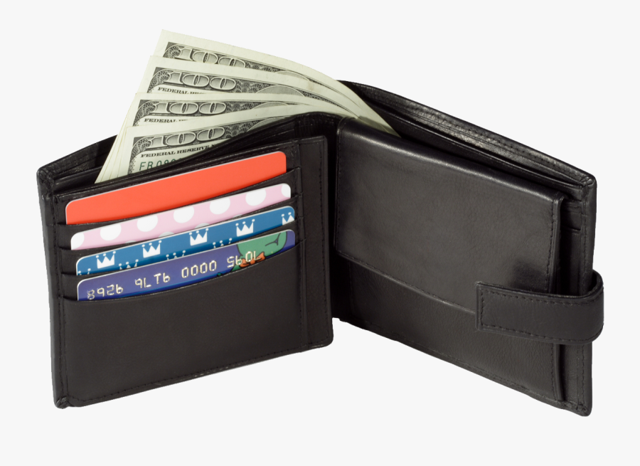 Wallet With Money Png Image - Money Wallet Png, Transparent Clipart