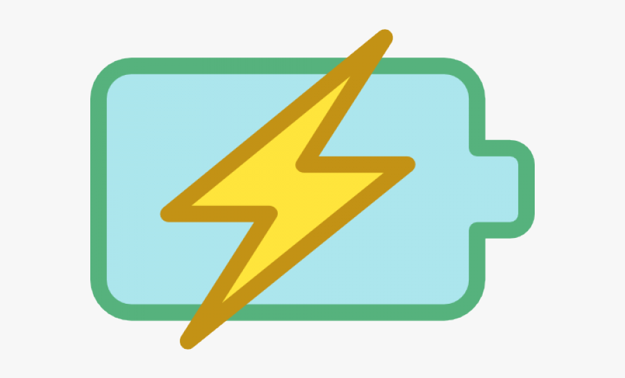 Battery Charging Clipart Battery Icon - Charging Battery Flat Png, Transparent Clipart