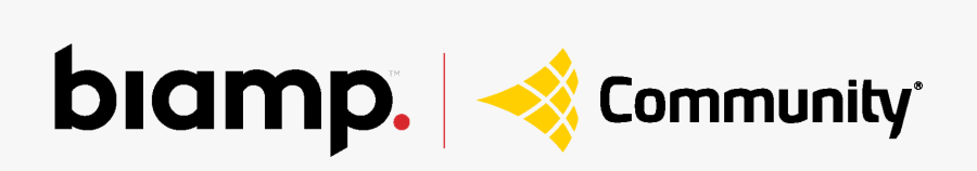 Community Professional Loudspeakers Logo, Transparent Clipart