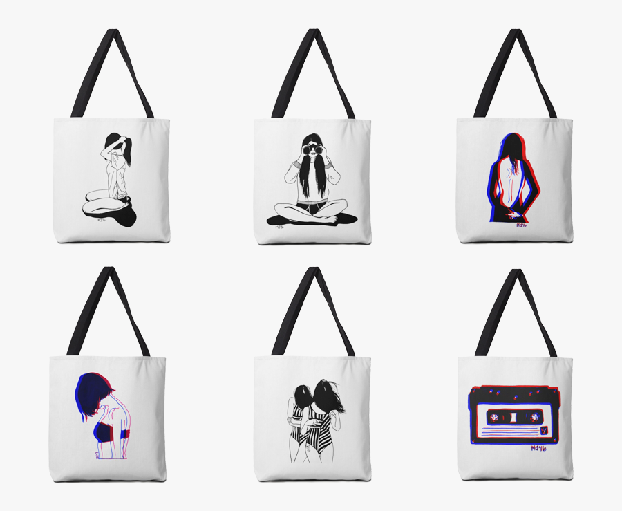 Tote Bag, Transparent Clipart