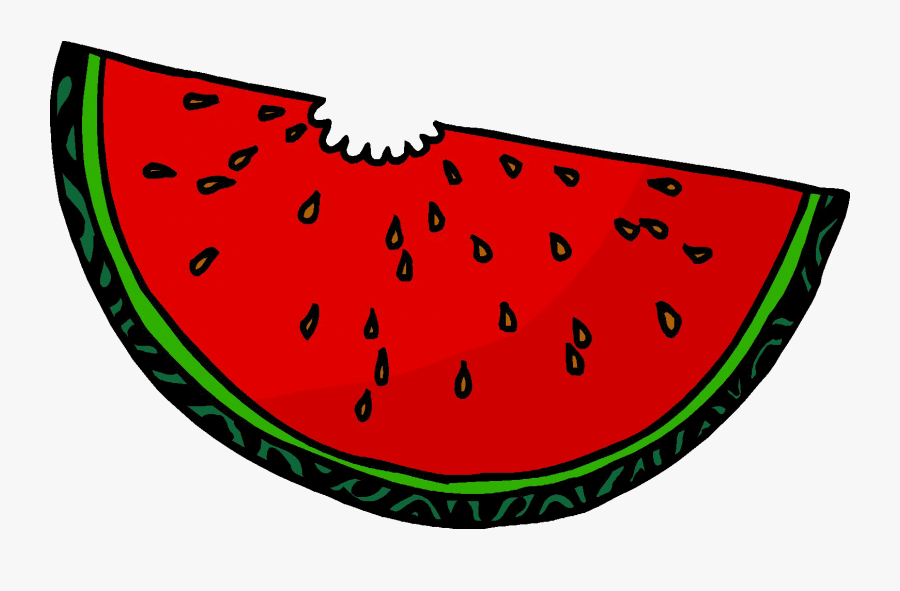 Watermelon Clipart June - Cartoon Picture Of A Watermelon, Transparent Clipart